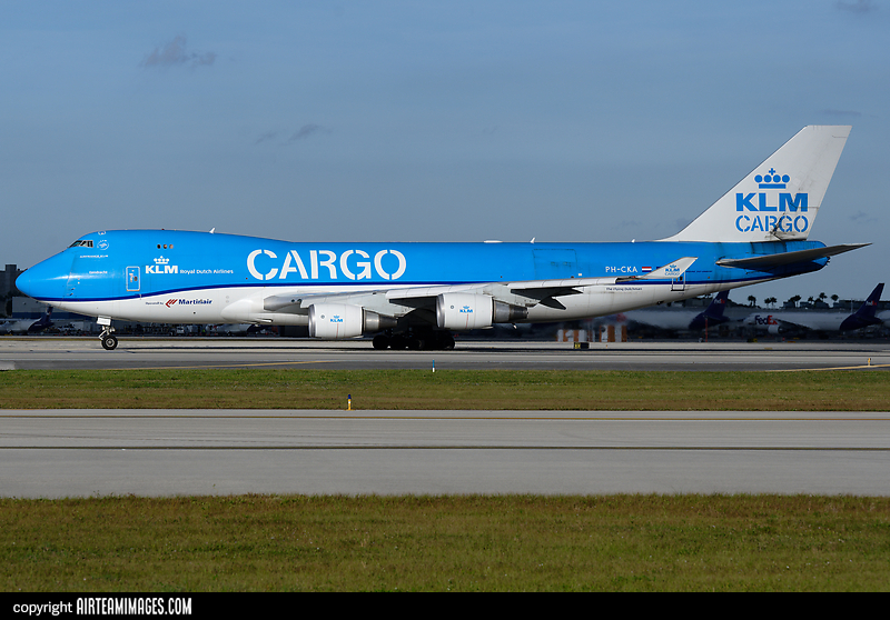 Boeing 747-406F/ER/SCD KLM Cargo PH-CKA - AirTeamImages.com