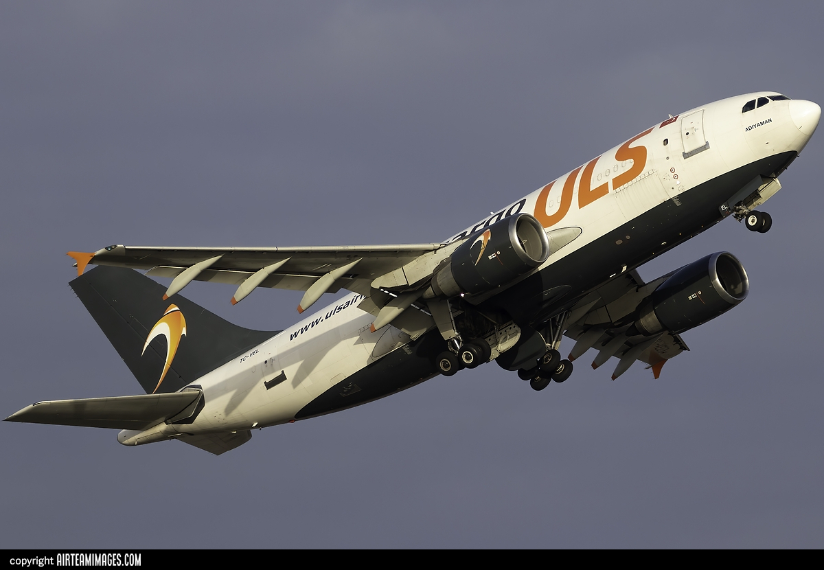 Airbus A310-304(F) ULS Airlines Cargo TC-VEL - AirTeamImages.com