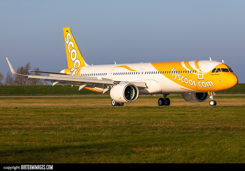 Airbus A321-271NX Scoot 9V-NCM - AirTeamImages.com