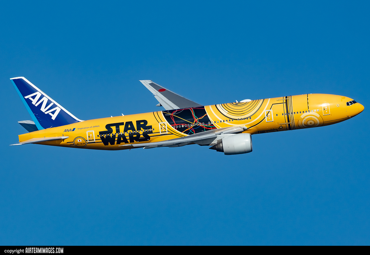 Boeing 777-281/ER ANA - All Nippon Airways JA743A - AirTeamImages.com