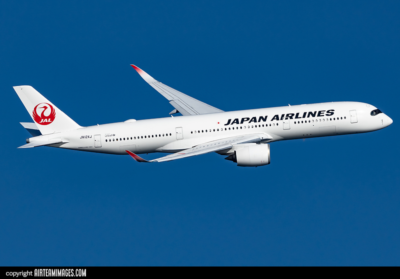 Airbus A350-941 JAL - Japan Airlines JA12XJ - AirTeamImages.com