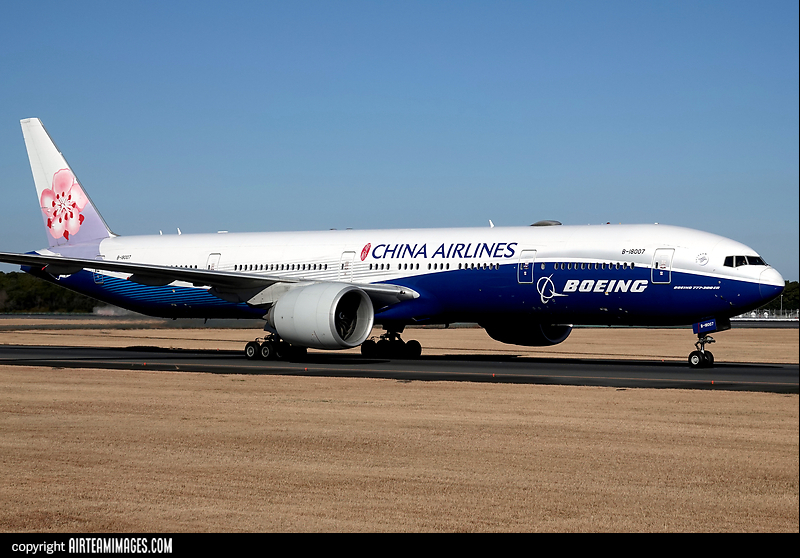 Boeing 777-309/ER China Airlines B-18007 - AirTeamImages.com