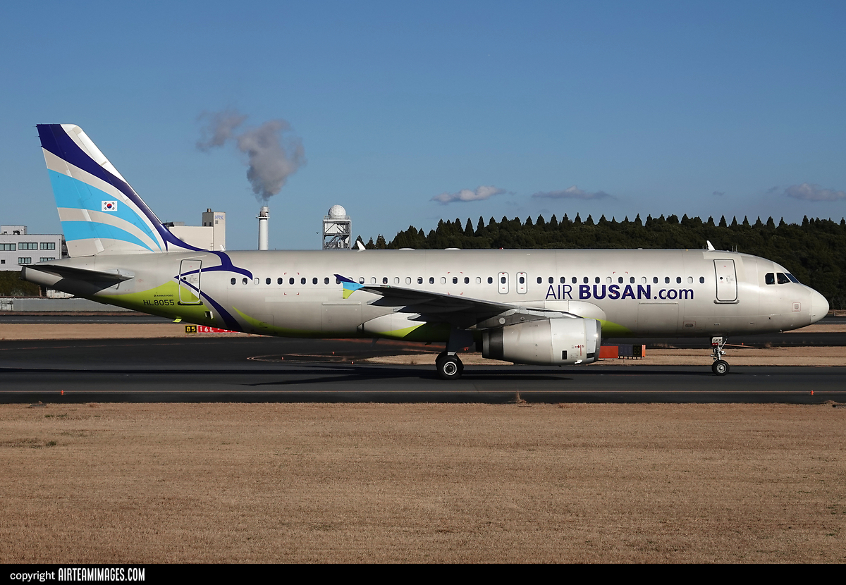 Airbus A320-232 Air Busan HL8055 - AirTeamImages.com