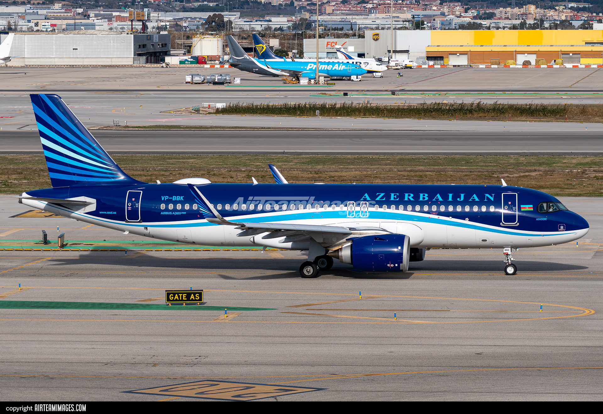 Airbus A320-251N Azerbaijan Airlines VP-BBK - AirTeamImages.com