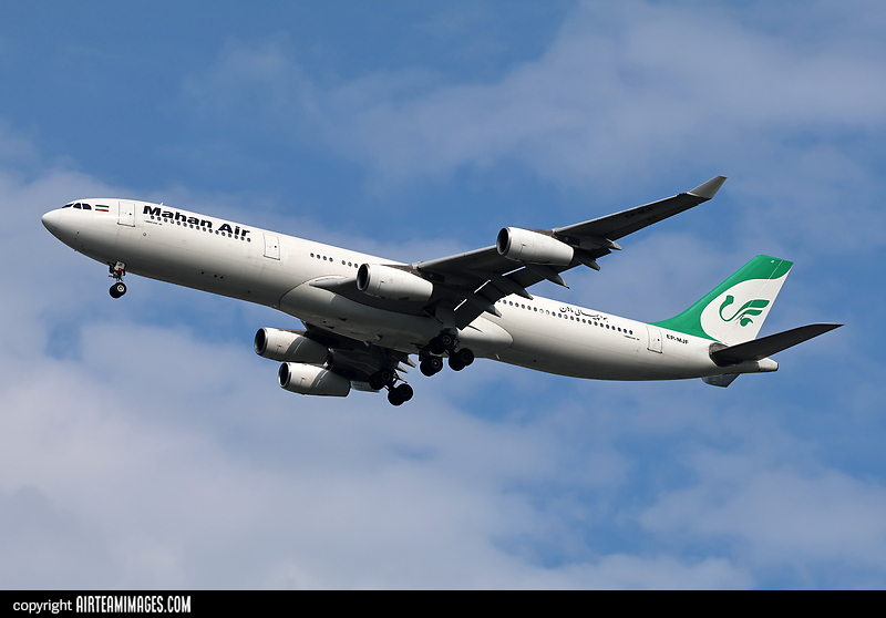 Airbus A340-313X Mahan Air EP-MJF - AirTeamImages.com
