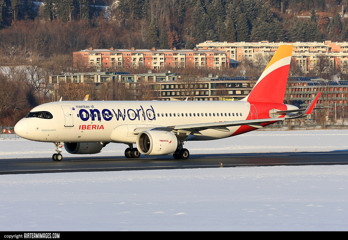 Airbus A320-251N Iberia EC-NFZ - AirTeamImages.com
