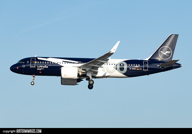 Airbus A320-271N Lufthansa D-AING - AirTeamImages.com