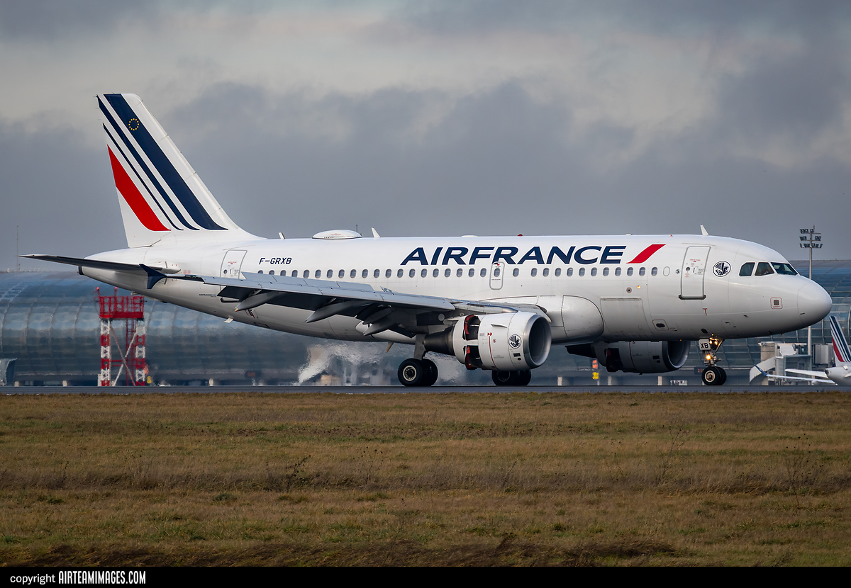 Airbus A319-111 Air France F-GRXB - AirTeamImages.com