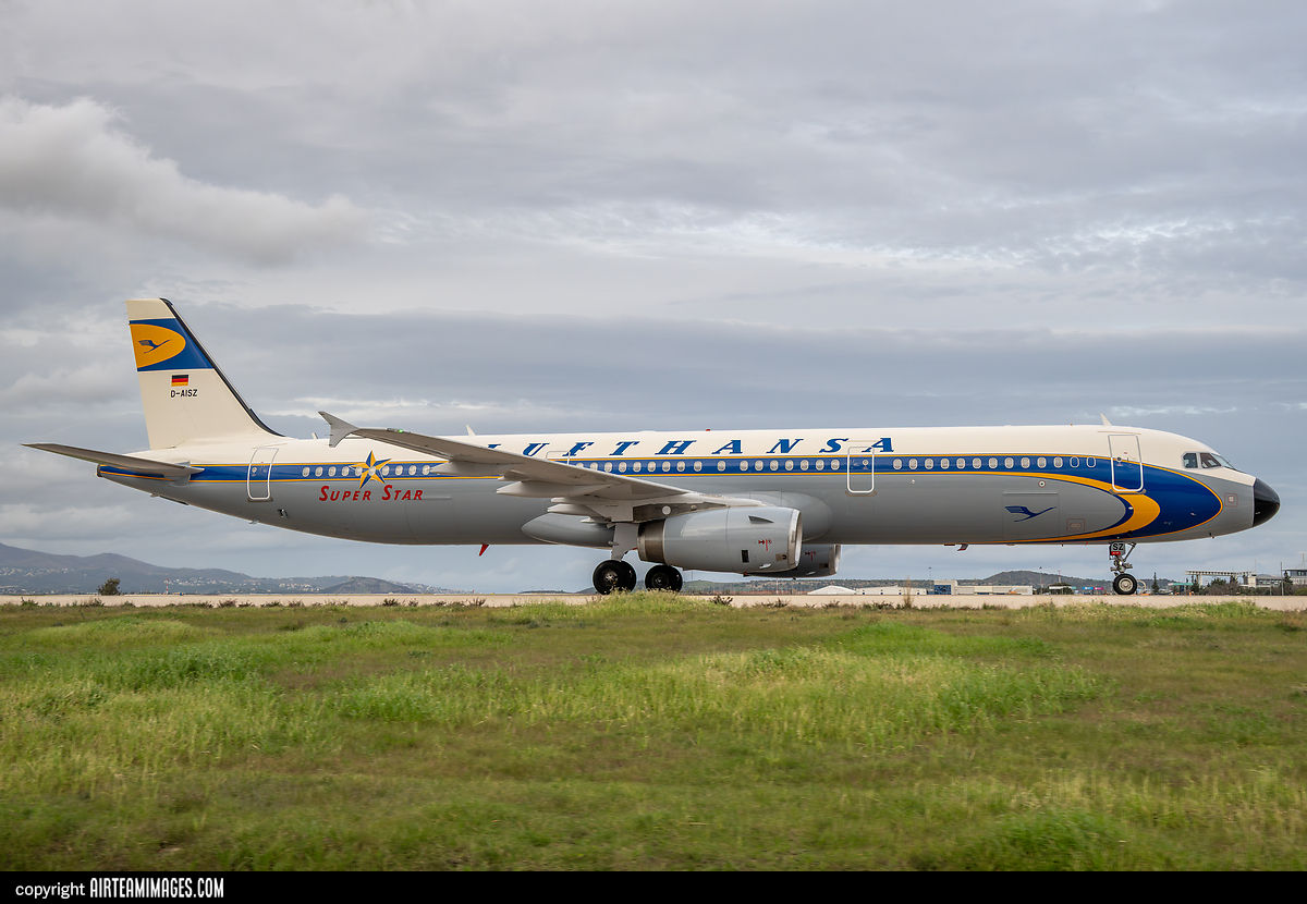 Airbus A321-231 Lufthansa D-AISZ - AirTeamImages.com