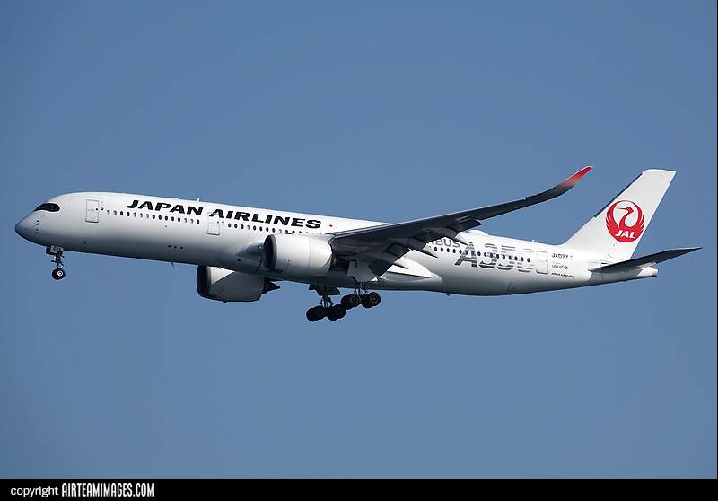 Airbus A350-941 JAL - Japan Airlines JA02XJ Large - AirTeamImages.com
