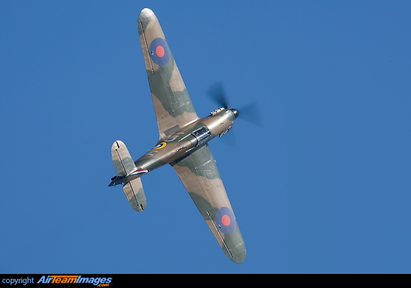Hawker Hurricane Mk I UK - Royal Air Force G-HUPW - AirTeamImages.com